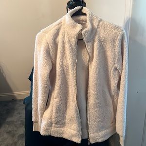 Calvin Klein soft & fluffy zip up